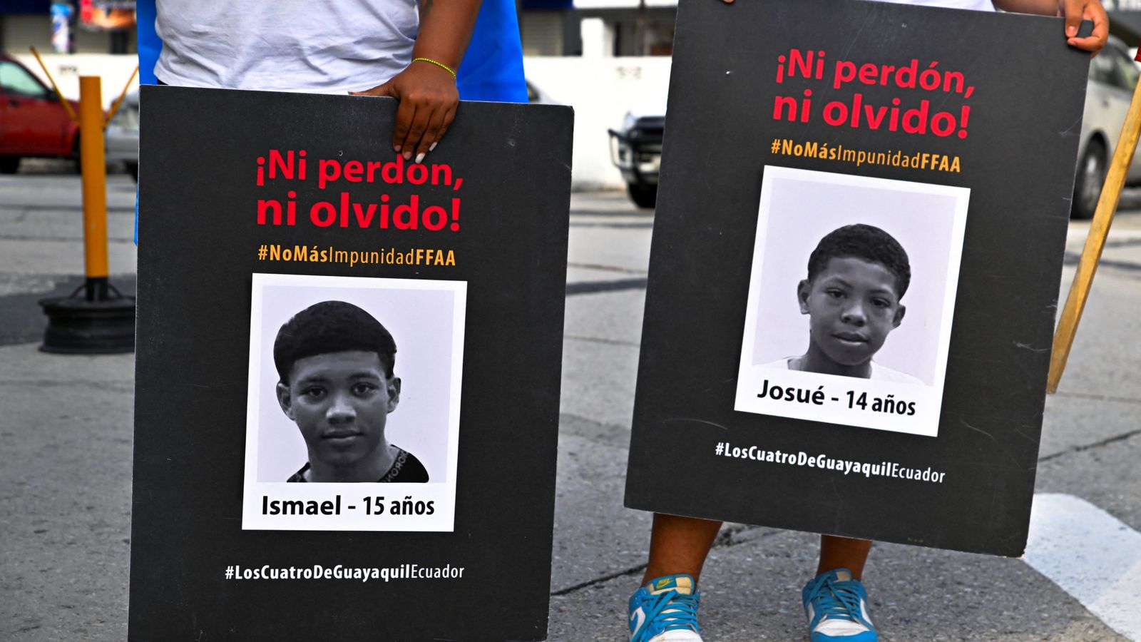 Eleven Ecuadorian Soldiers Sentenced Over Disappearance and Deaths of Four Boys in Guayaquil image from news.sky.com