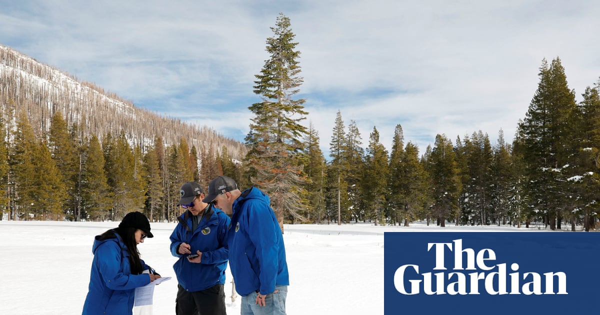 December Storms Boost California Snowpack Amid Atmospheric River Event image from theguardian.com