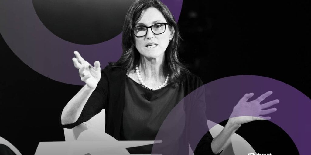 Ark Invest Increases Holdings in Crypto Equities Amid Market Dip, Cathie Wood Adjusts Bitcoin Price Target image from decrypt.co