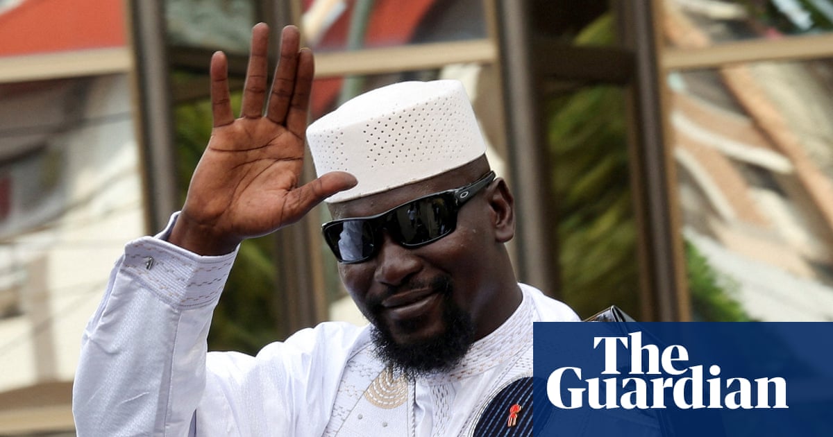 Guinea's Junta Leader Doumbouya Leads Presidential Race Amid Controversy and Repression image from theguardian.com