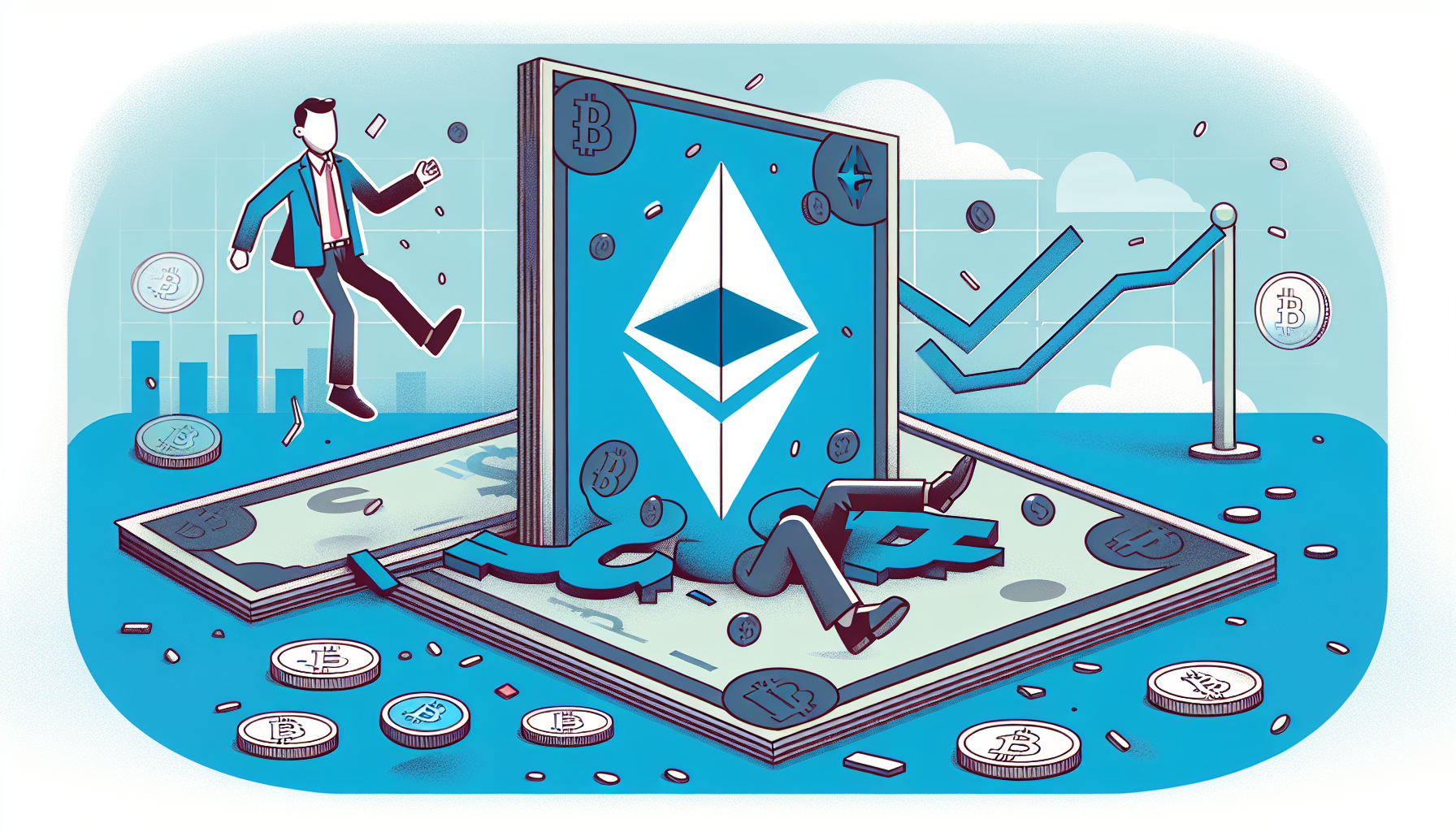 Ether Drops Below $3,100, Market Views ETH as More Risky Than BTC image from quickfeed.io