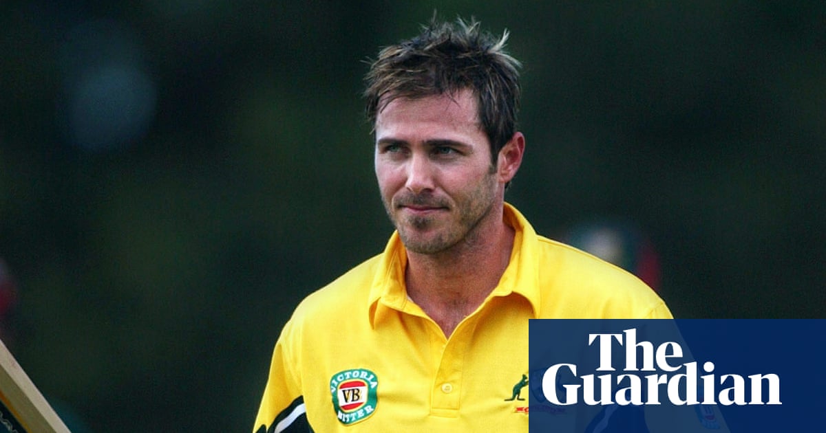 Former Australia Cricketer Damien Martyn Hospitalized with Meningitis in Induced Coma image from theguardian.com