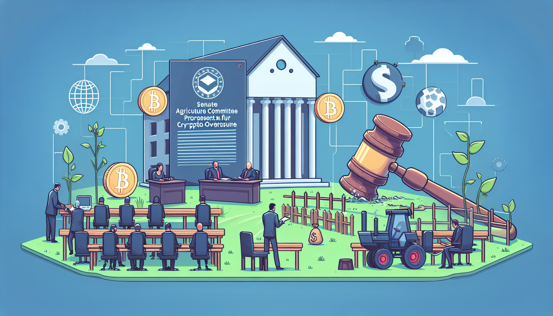 Senate Agriculture Committee Proposes Market-Structure Bill for Crypto Oversight image from quickfeed.io