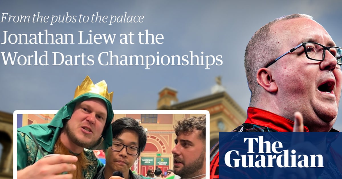 From Pubs to the Palace: Jonathan Liew at the World Darts Championships image from theguardian.com