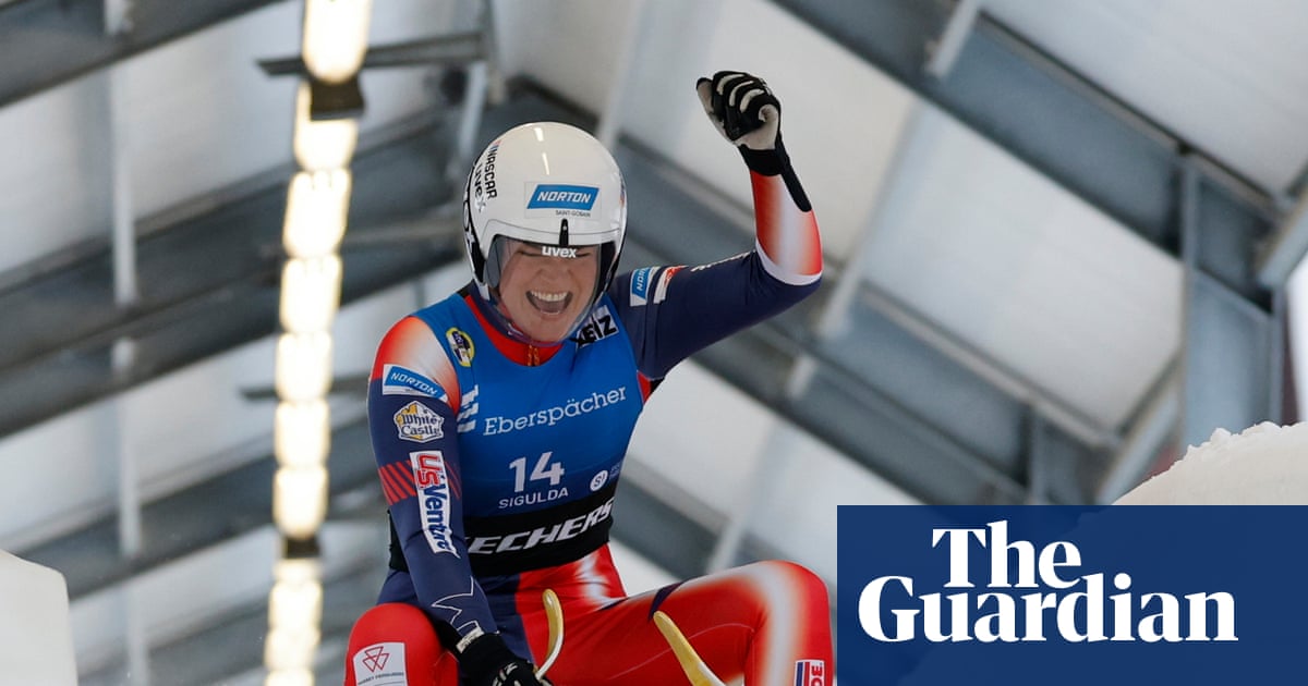 Summer Britcher Secures Second Win of the Season at Luge World Cup in Sigulda, Leading USA Luge to Historic Success image from theguardian.com