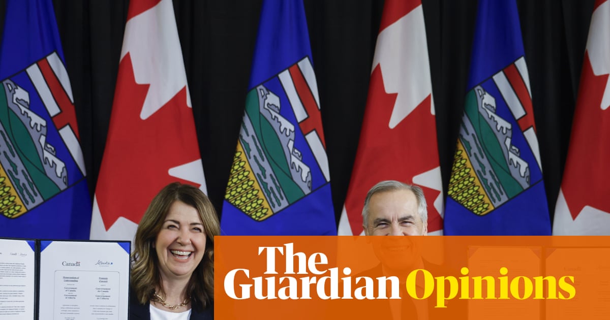Canada Backs New Oil Sands Pipeline Amidst Global Fossil Fuel Phase-Out Efforts image from theguardian.com