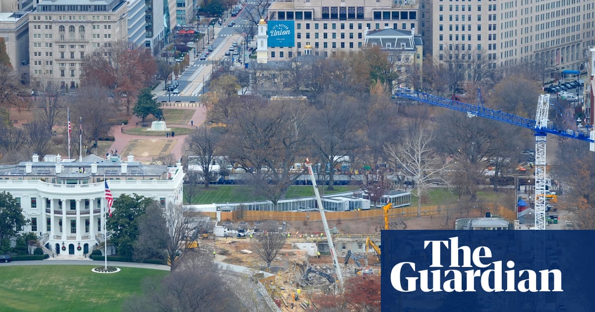 National Trust Files Federal Lawsuit to Halt Construction of Trump's $300 Million White House Ballroom image from theguardian.com