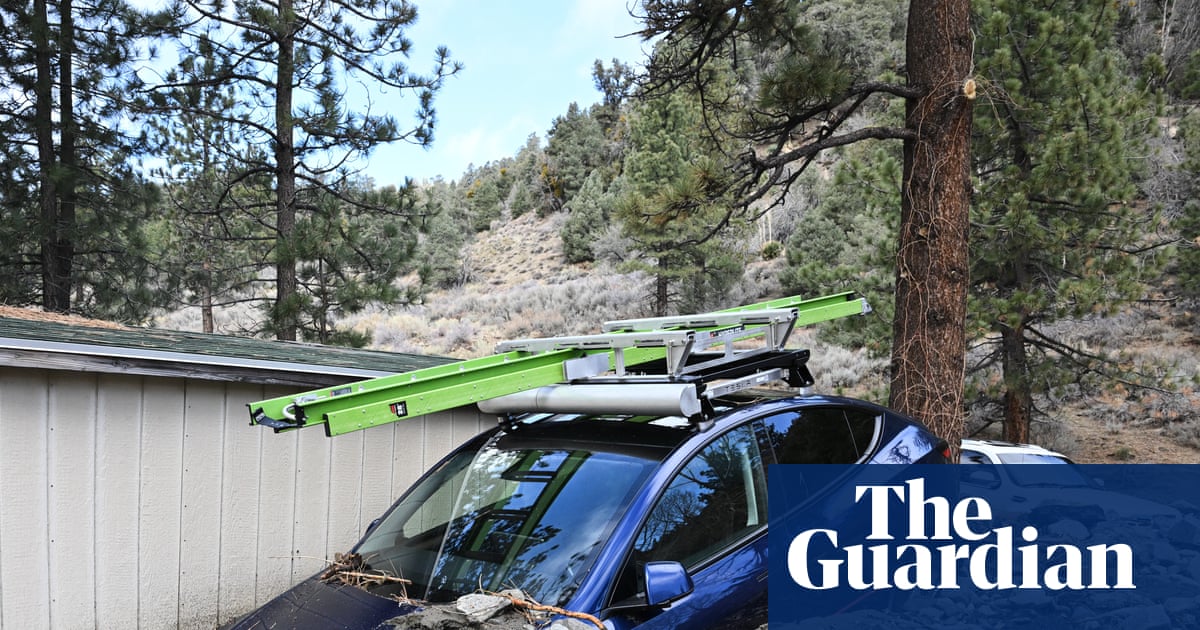 Strong storm system hits California with wind, rain, snow, and flooding risks image from theguardian.com