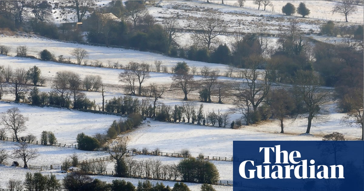 Met Office Forecasts Low Chance of Significant Snowfall for Christmas image from theguardian.com