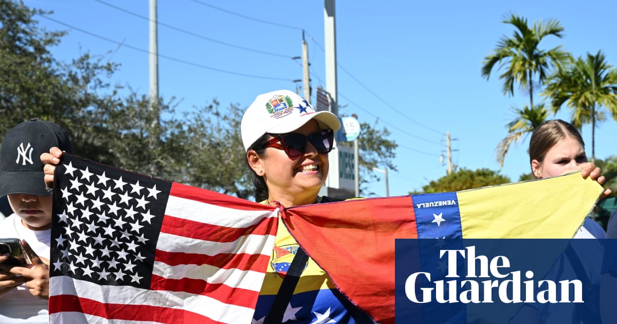 US Military Captures Nicolás Maduro; Moves to Control Venezuela Spur Mixed Reactions in Florida image from theguardian.com