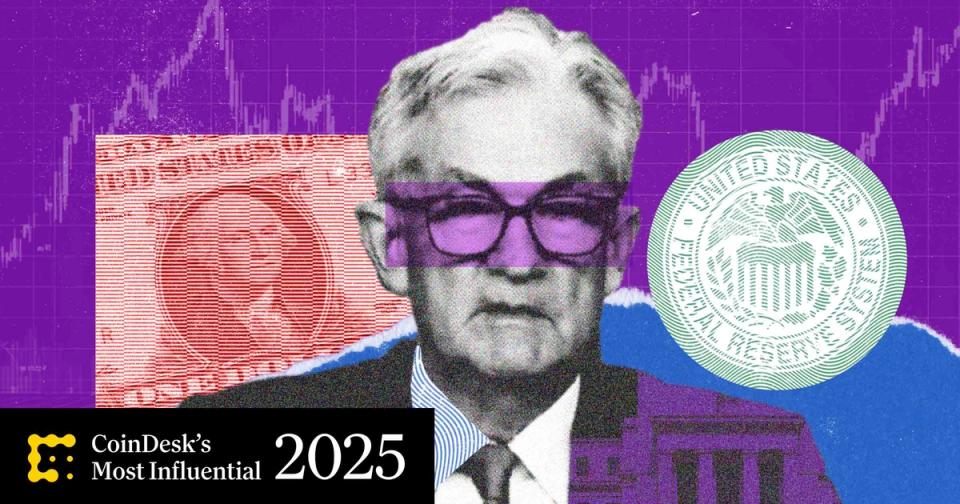 Jerome Powell's Influence on Crypto Markets and Fed Policy Through 2025 image from coindesk.com