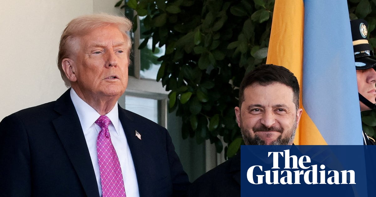 Trump and Zelenskyy to Discuss Peace Plan Amid Heavy Russian Strikes on Ukraine image from theguardian.com