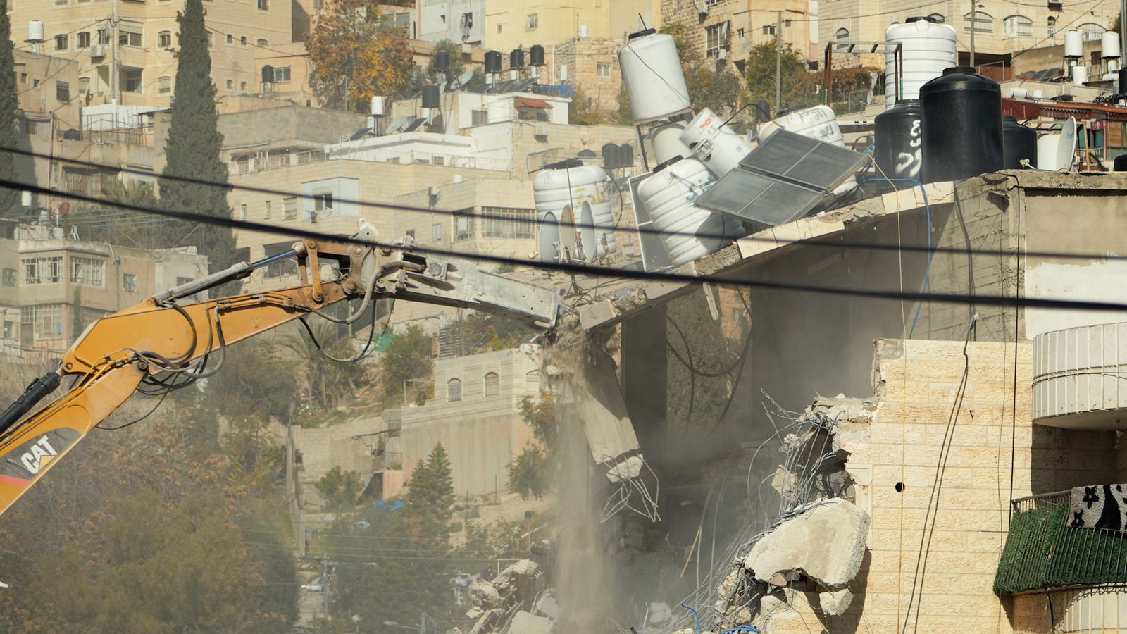 Demolition of Residential Block in East Jerusalem Highlights Ongoing Housing Crisis for Palestinians image from news.sky.com