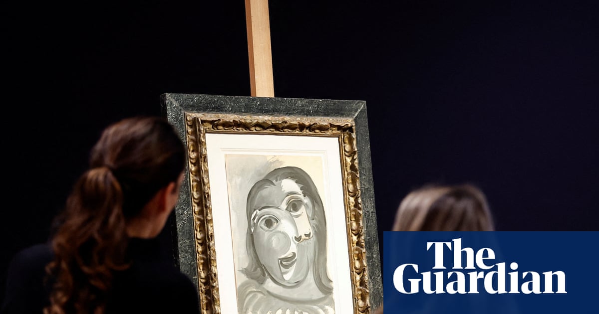 Picasso’s 1941 Watercolour Raffle to Fund Alzheimer's Research image from theguardian.com