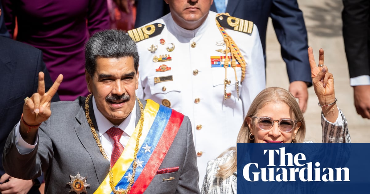 US Forces Capture Venezuelan President Nicolás Maduro and Wife in Early 2026 Operation image from theguardian.com