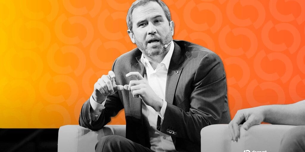 Ripple CEO Brad Garlinghouse Predicts Bitcoin Will Reach $180,000 by End of 2026 image from decrypt.co