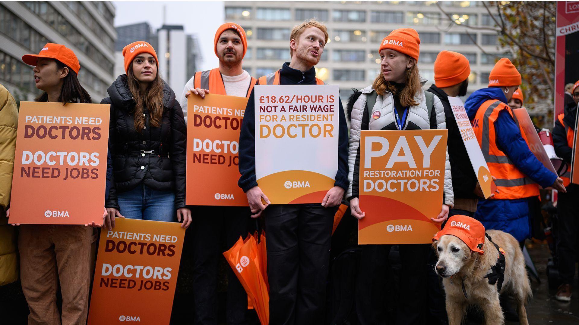 Resident Doctors to Begin Five-Day Strike Over Pay Dispute image from bbc.co.uk