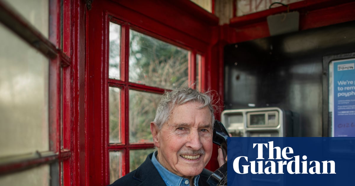 The Man Who Saved the Last Phone Box in His Village image from theguardian.com