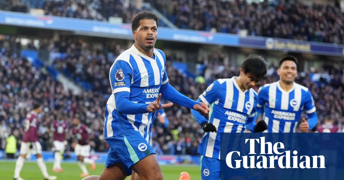 Brighton Ends Winless Run with 2-0 Victory Over Burnley image from theguardian.com