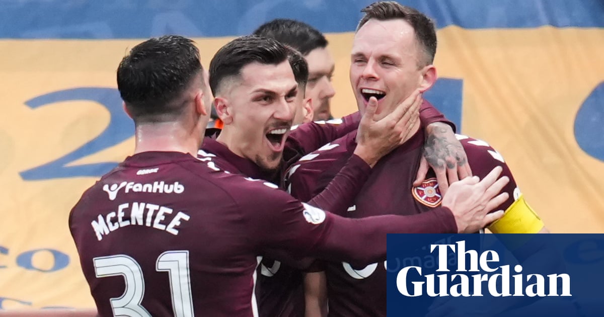 Hearts Edge Rangers 2-1 to Tighten Grip on Scottish Premiership Top Spot image from theguardian.com