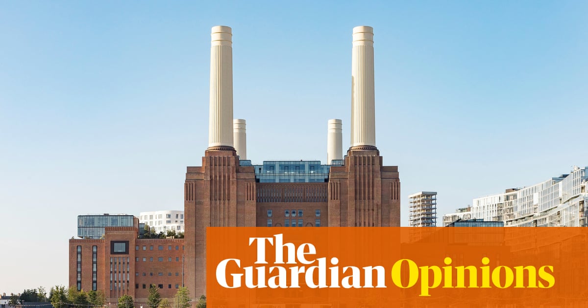 Social Housing and Development Challenges in Battersea Power Station Redevelopment image from theguardian.com