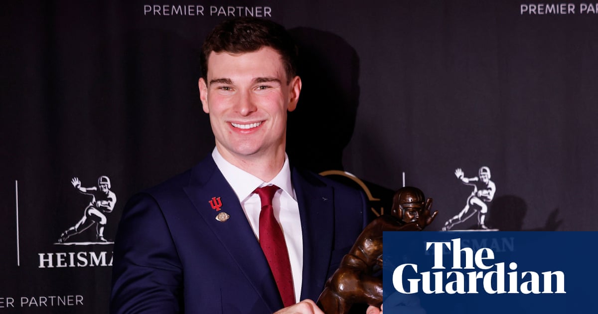 Fernando Mendoza Wins 2025 Heisman Trophy, First for Indiana Since 1935 image from theguardian.com