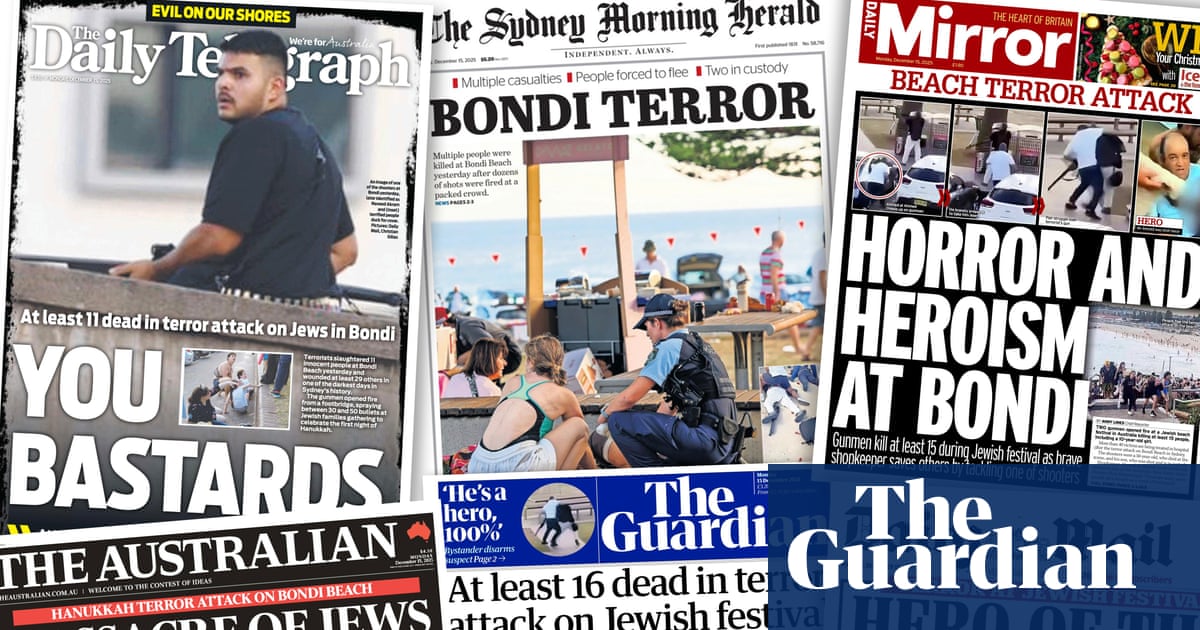 Bondi Beach Mass Shooting: A Tragic Act of Antisemitism and Heroism image from theguardian.com