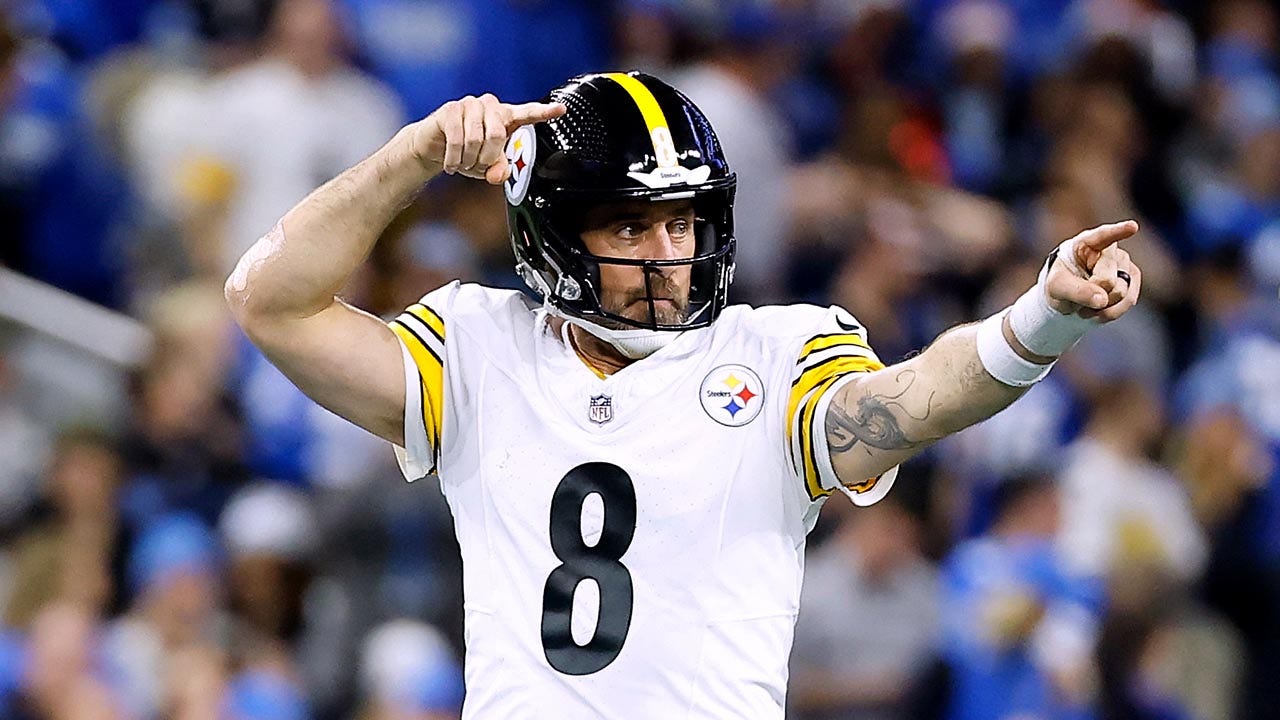 Steelers Edge Lions 29-24 as Aaron Rodgers Dishes Humorous Sideline Trash Talk image from foxnews.com