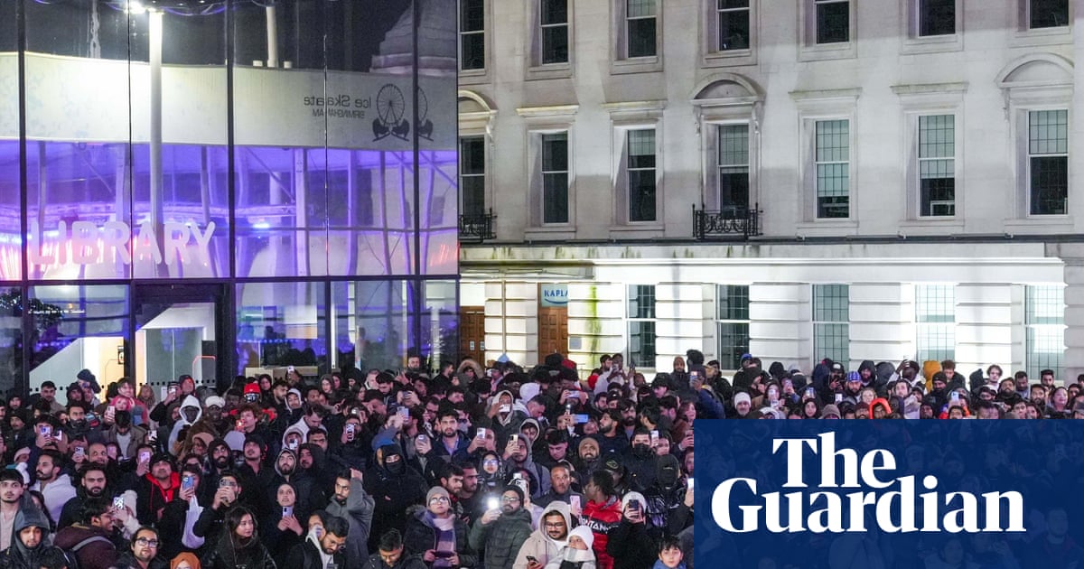 Birmingham New Year's Eve Fireworks Disappointment Amid Online Misinformation image from theguardian.com