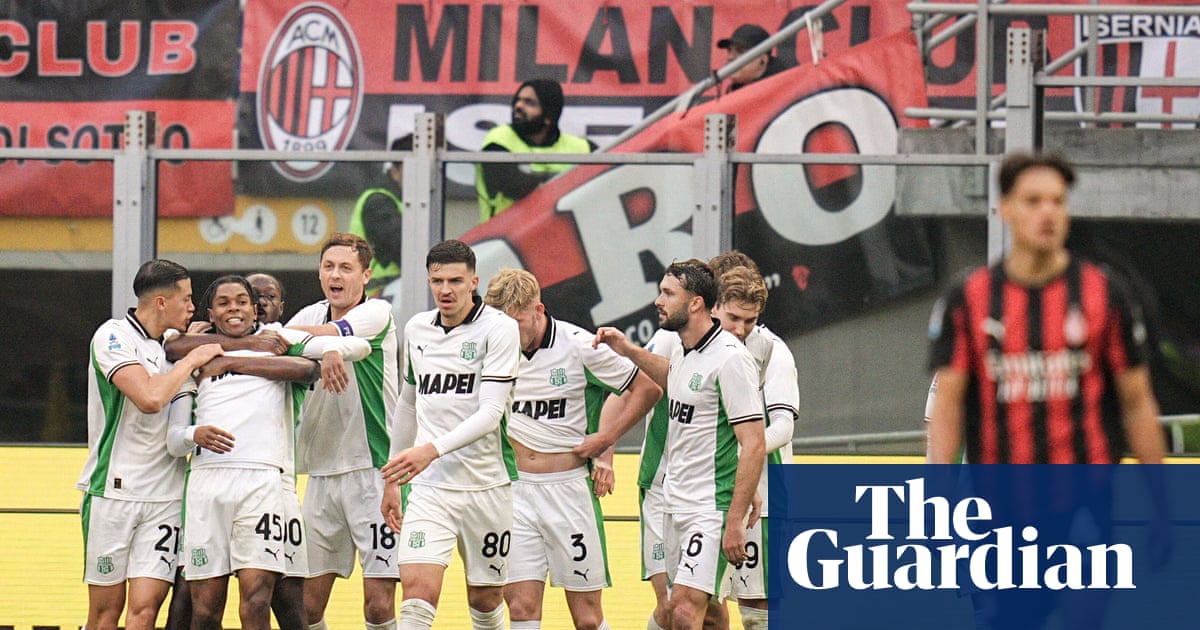 Milan Draw 2-2 with Sassuolo; Coaching Change and Match Postponement Impact La Liga and Serie A image from theguardian.com