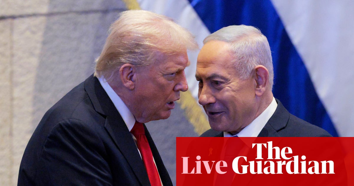Trump to host Israeli Prime Minister Netanyahu at Mar-a-Lago amid Gaza ceasefire talks image from theguardian.com