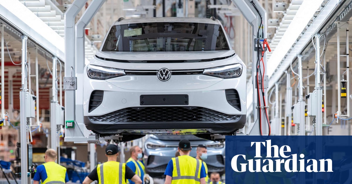 EU scales back 2035 petrol and diesel car ban to 90% zero-emission requirement image from theguardian.com