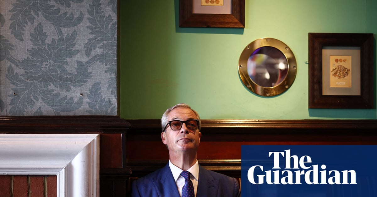 Farage Avoids Police Investigation Over Alleged Electoral Law Breach in Clacton 2024 Campaign image from theguardian.com