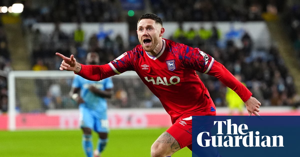 Ipswich Town Narrow Championship Gap with 2-0 Win at Coventry image from theguardian.com