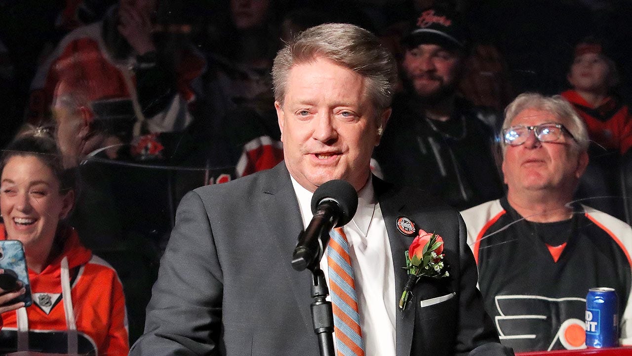 Flyers Announcer Tim Saunders Suspended for Inappropriate Hot-Mic Comment image from foxnews.com