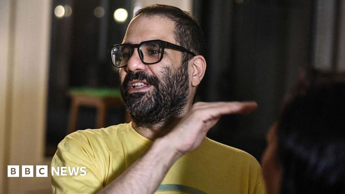 Controversy Over Abdel Fattah's Arrival in the UK After Release from Egyptian Jail image from bbc.co.uk