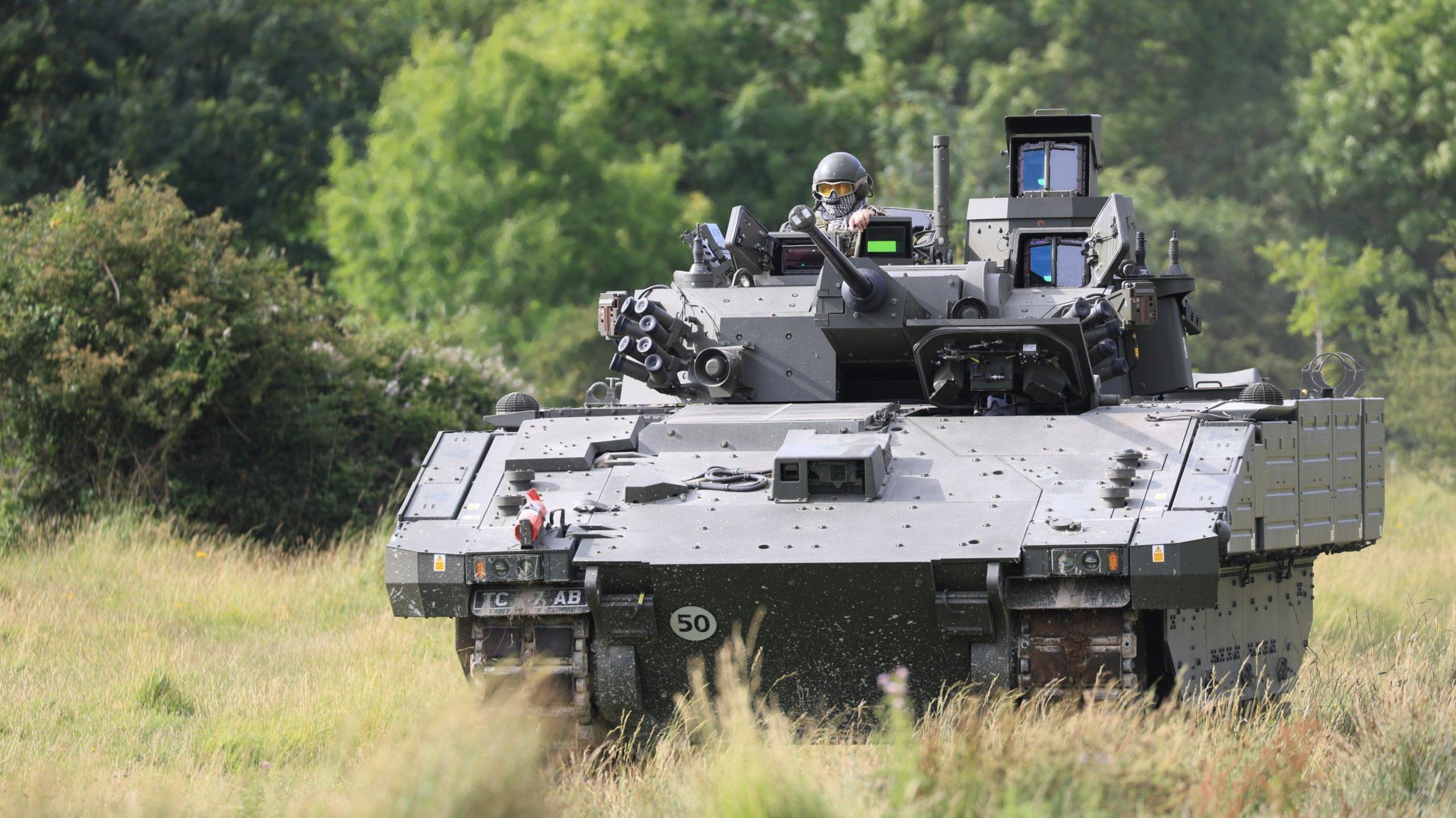UK Government Pauses Ajax Armoured-Vehicle Testing Following Soldier Illnesses image from bbc.co.uk
