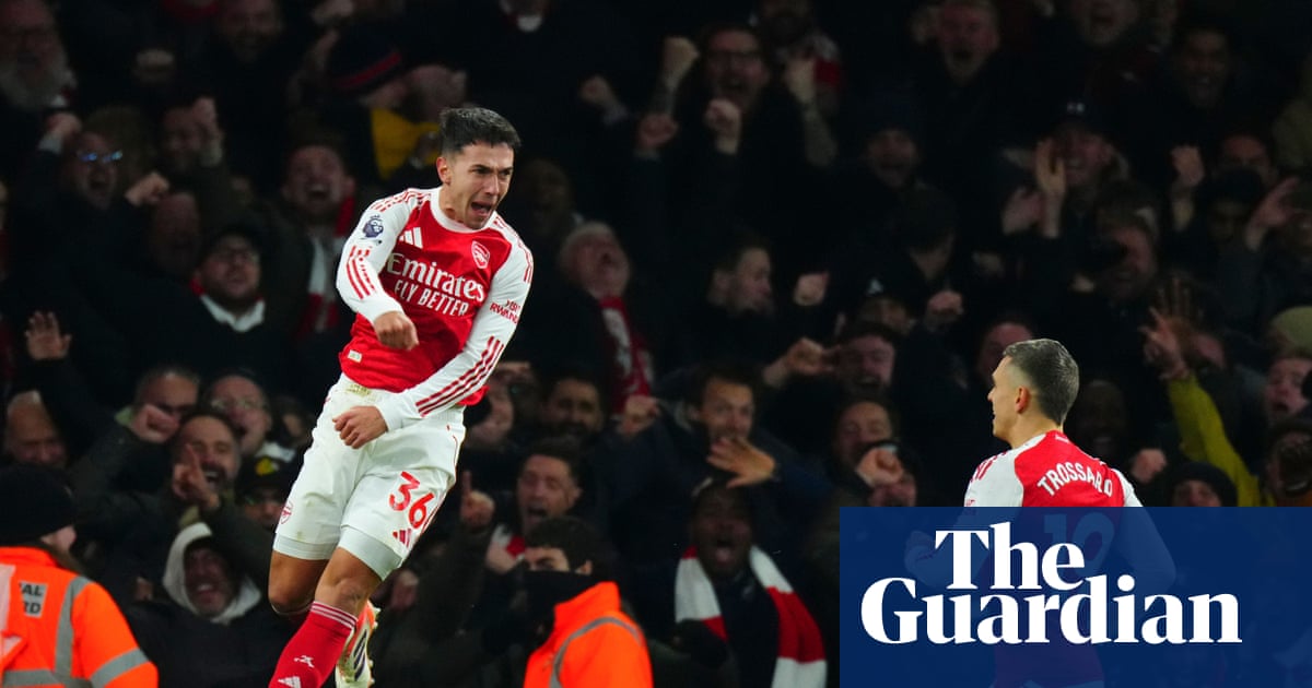 Arsenal Move Five Points Clear at Top of Premier League After Thrashing Aston Villa image from theguardian.com