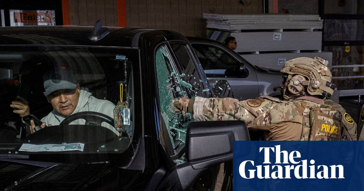 ICE Detainee Count Hits Record High Exceeding 68,400 as of Mid-December 2025 image from theguardian.com