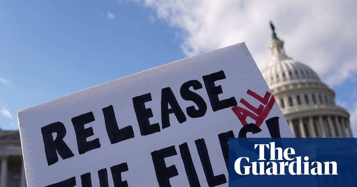 Justice Department Continues Release of Epstein Files Amid Calls for Transparency image from theguardian.com