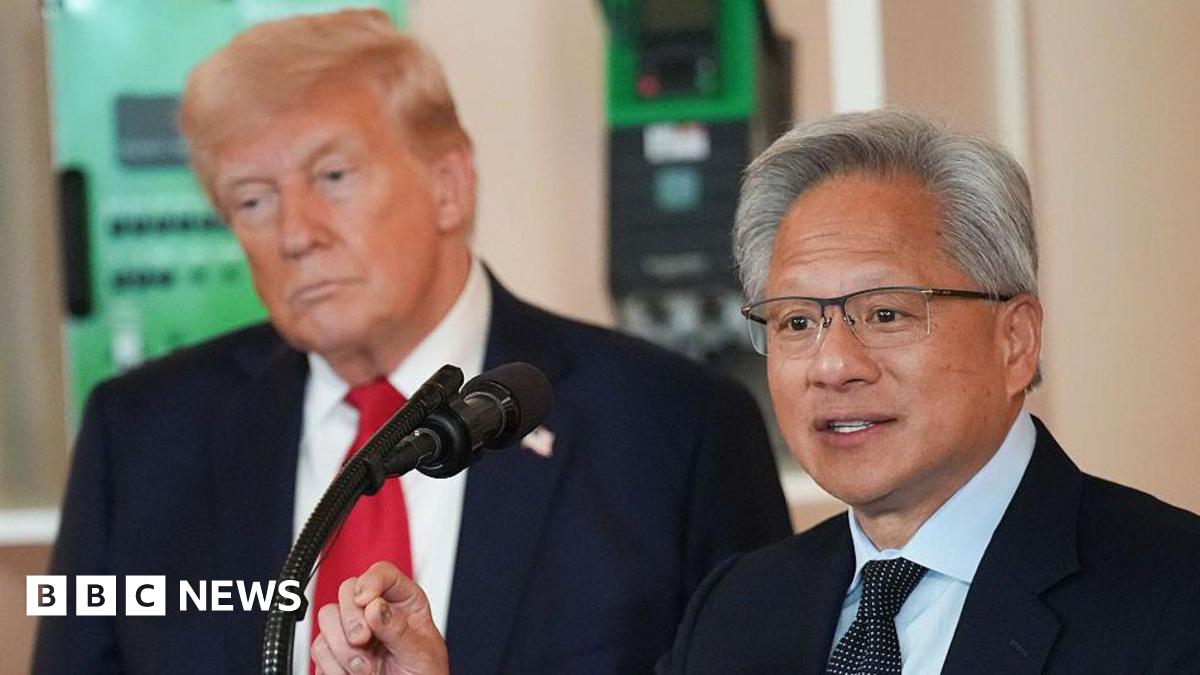 Trump Approves Nvidia H200 Chip Sales to Approved Chinese Customers with Commerce Department Vetting image from bbc.co.uk