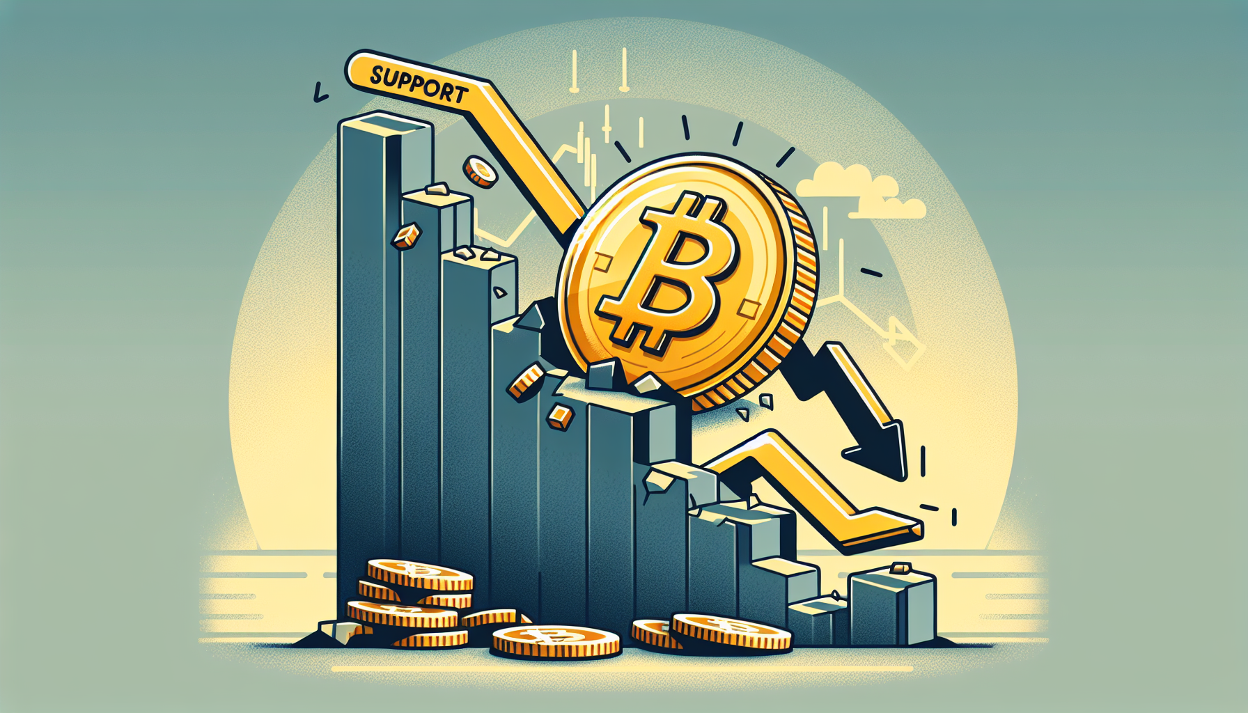 Bitcoin Breaks Key Support Level, Mirroring Bearish Trend in MicroStrategy image from quickfeed.io