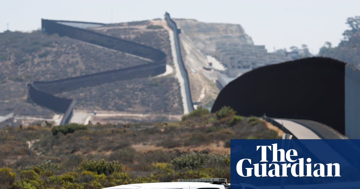 US Navy Establishes National Defense Area for Border Security in Southern California image from theguardian.com