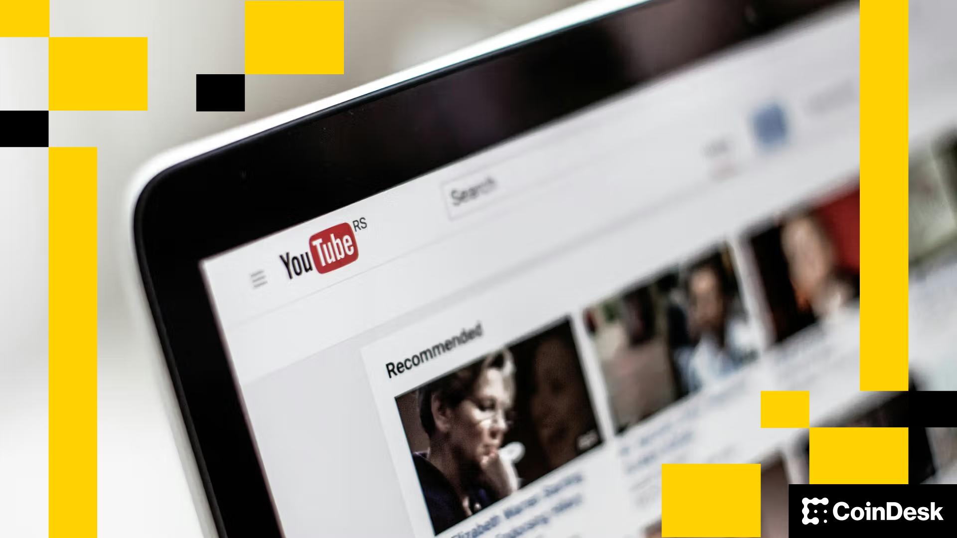 YouTube Now Enables U.S. Content Creators to Receive Payments in PayPal's Stablecoin PYUSD image from coindesk.com