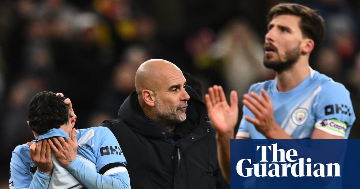 Manchester City Held to Draw by Sunderland, Guardiola Focuses on Chelsea Clash image from theguardian.com