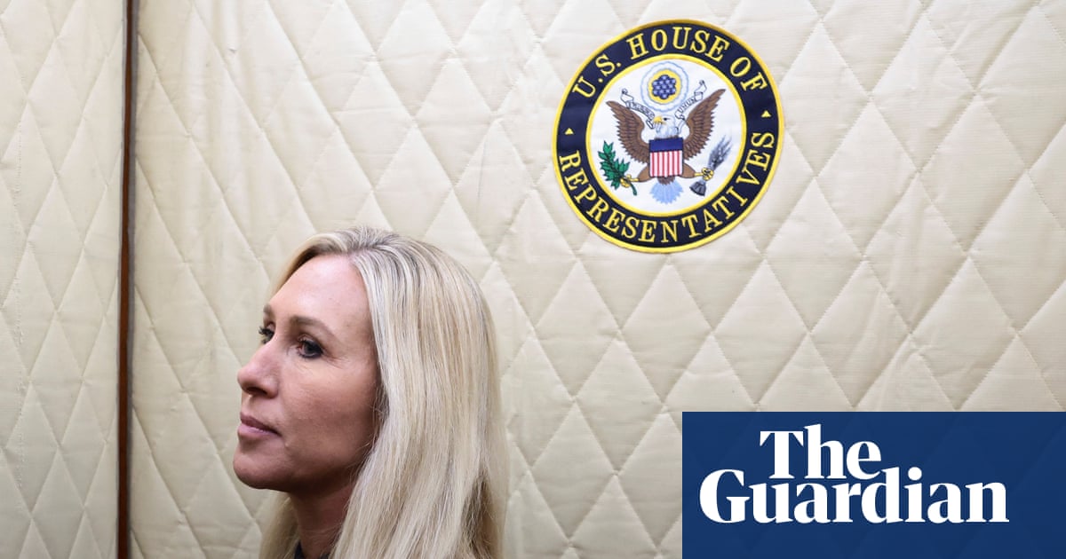 Marjorie Taylor Greene Breaks with Trump and Republican Leadership Ahead of Resignation image from theguardian.com