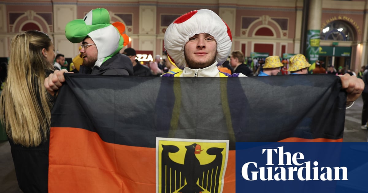 They like a good night out: German darts fans find a mostly friendly rivalry at Alexandra Palace image from theguardian.com