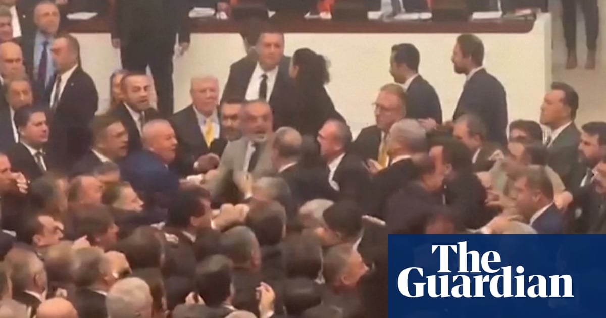 Brawl Erupts in Turkish Parliament During Final Day of 2026 Budget Talks image from theguardian.com