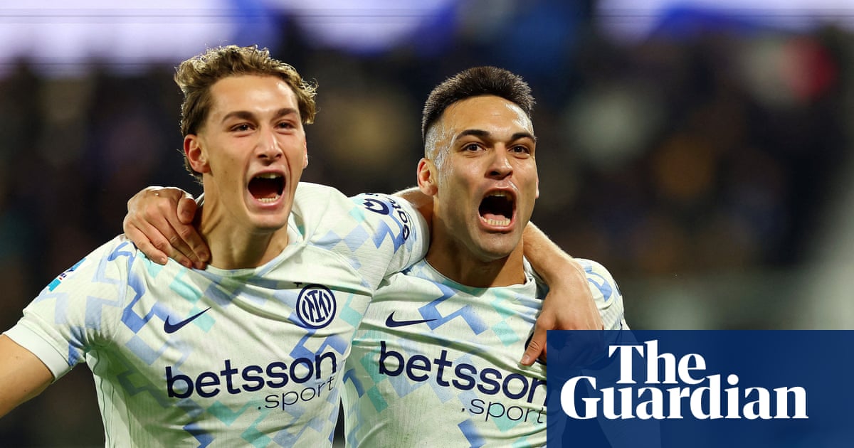 Inter Milan Maintain Serie A Lead with Narrow Win Over Atalanta, Lautaro Martínez Continues Scoring Form image from theguardian.com