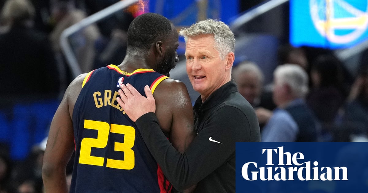 Draymond Green Exits Court After Heated Exchange With Steve Kerr During Warriors Win image from theguardian.com